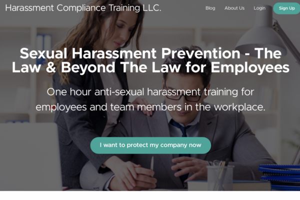 photo of self-paced workplace harassment courses